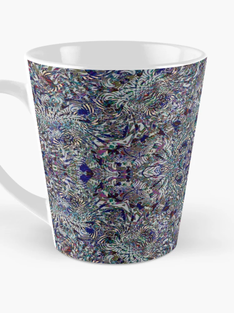 Thumbnail 3 of 4, Coffee Mug, Patterns Over Patterns Over Patterns, designed and sold by MindTravel.
