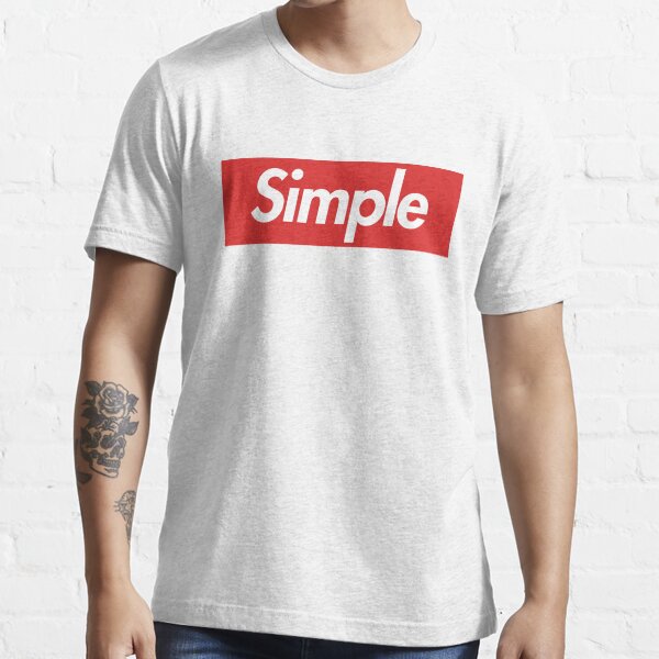 simple supreme shirt