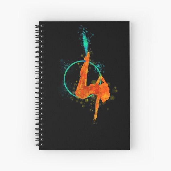 The Aerial Arts - Lyra Hoop Spiral Notebook