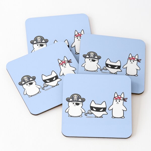 Item preview, Greg and Friends Pirate Crew designed and sold by vanillaroseart.
