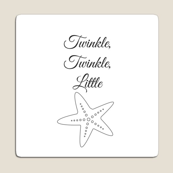 Item preview, Twinkle Little Starfish designed and sold by Lemons-Lemonade.