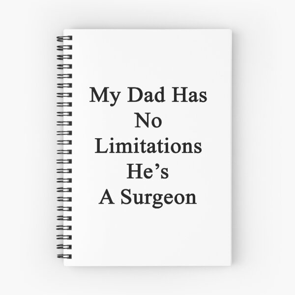 Item preview, My Dad Has No Limitations He's A Surgeon  designed and sold by supernova23.