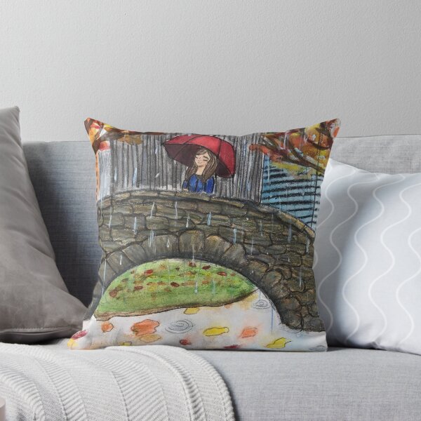 Item preview, Rainy day in the park designed and sold by SarahHulst.