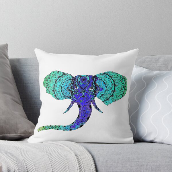Item preview, Colourful Elephant Mandala designed and sold by inklingsbyellie.