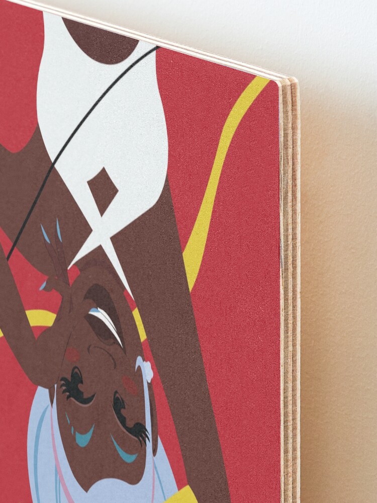 Alternate view of Cupid's Arrow Design Mounted Print
