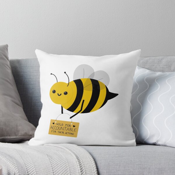 Item preview, mx. bee says hold men accountable for their actions! designed and sold by ArielleJane.