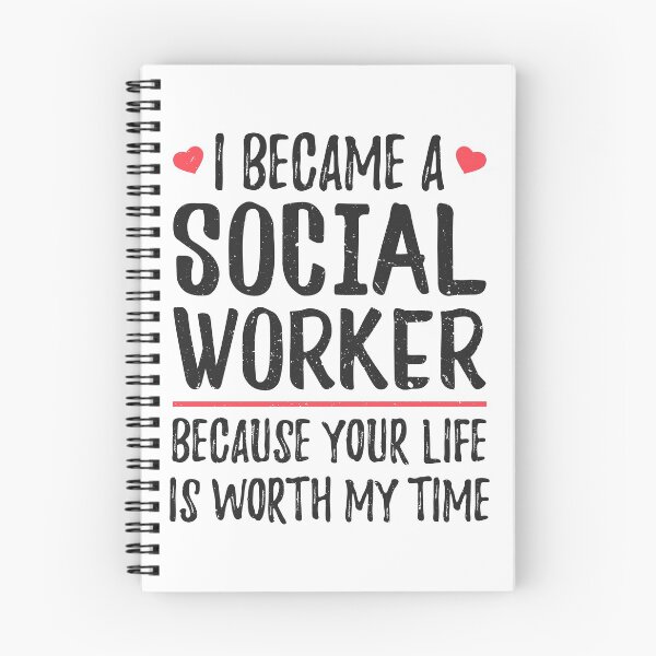 Item preview, Social Worker T-Shirt Love Social Work Gift Tee designed and sold by woodsgoodsco.