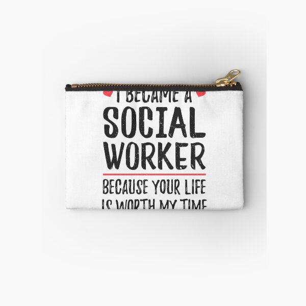 Item preview, Social Worker T-Shirt Love Social Work Gift Tee designed and sold by woodsgoodsco.