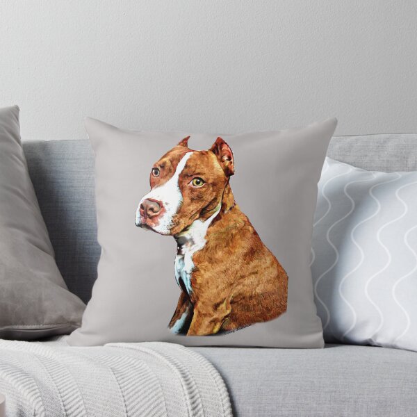 Item preview, Pit bull with clipped ears designed and sold by Sunny Creations.