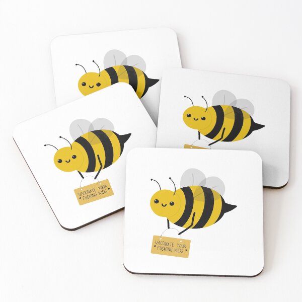 Item preview, mx. bee says vaccinate your kids! designed and sold by ArielleJane.