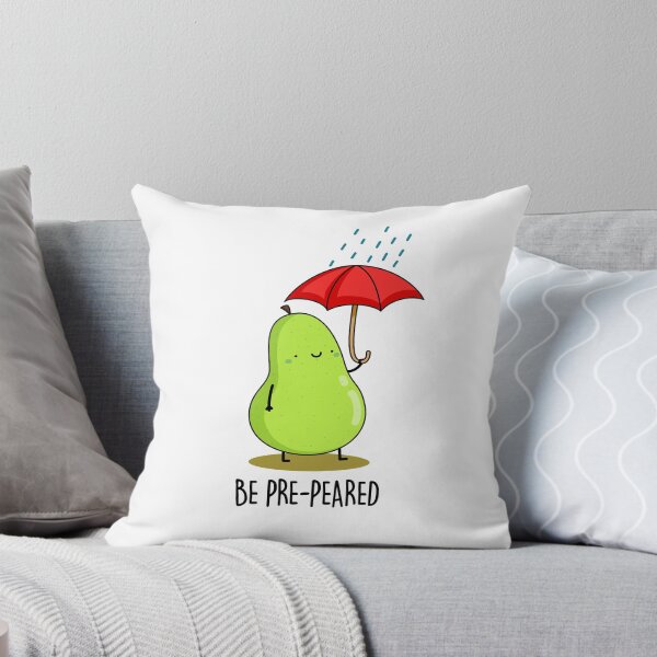Item preview, Be Pre-Pear-ed In Rain Funny Pear Puns  designed and sold by punnybone.