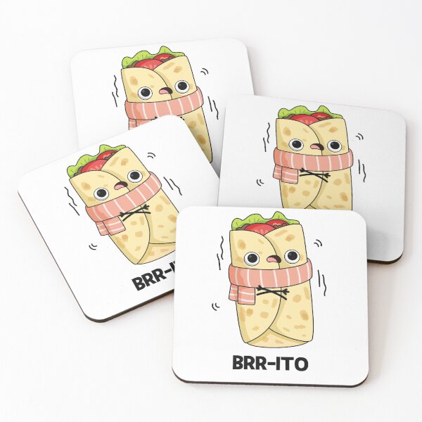 Item preview, Brrrto Funny Freezing Cold Burrito Puns  designed and sold by punnybone.