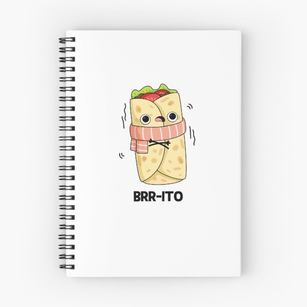 Item preview, Brrrto Funny Freezing Cold Burrito Puns  designed and sold by punnybone.