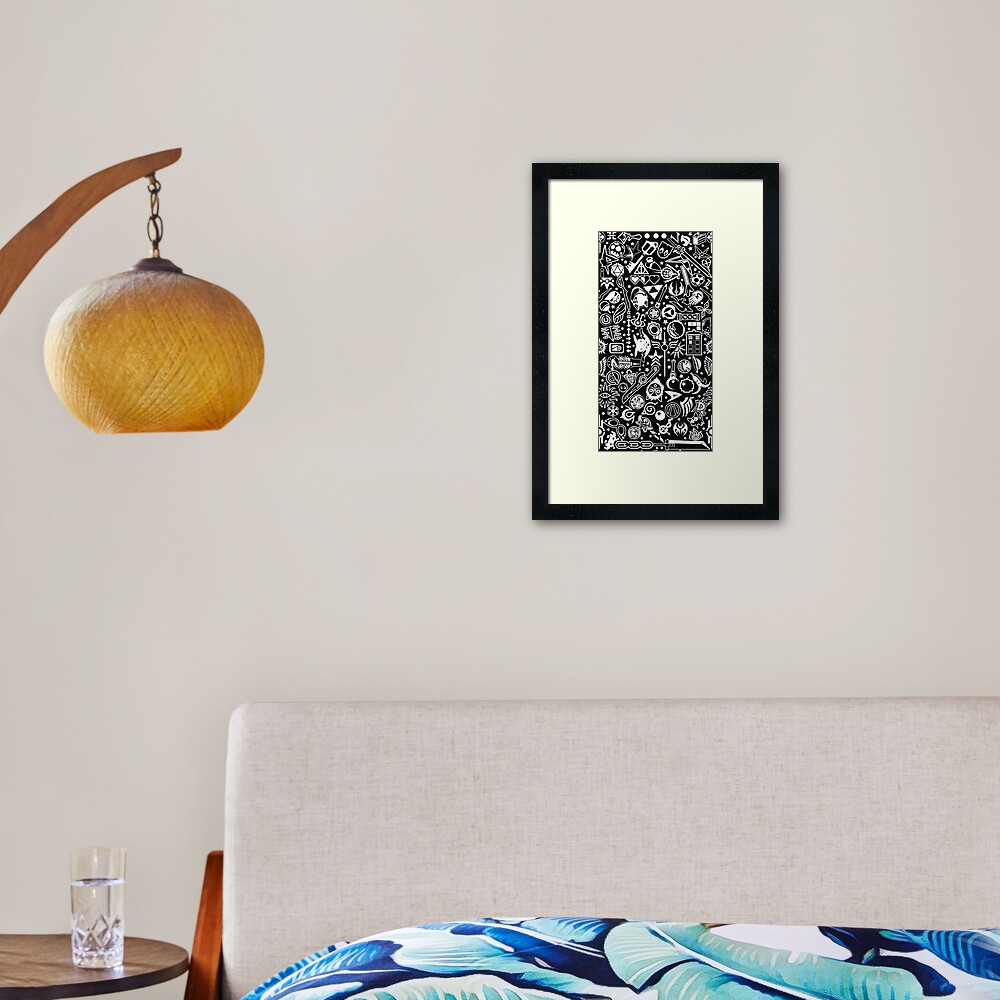 Item preview, Framed Art Print designed and sold by labrattish.