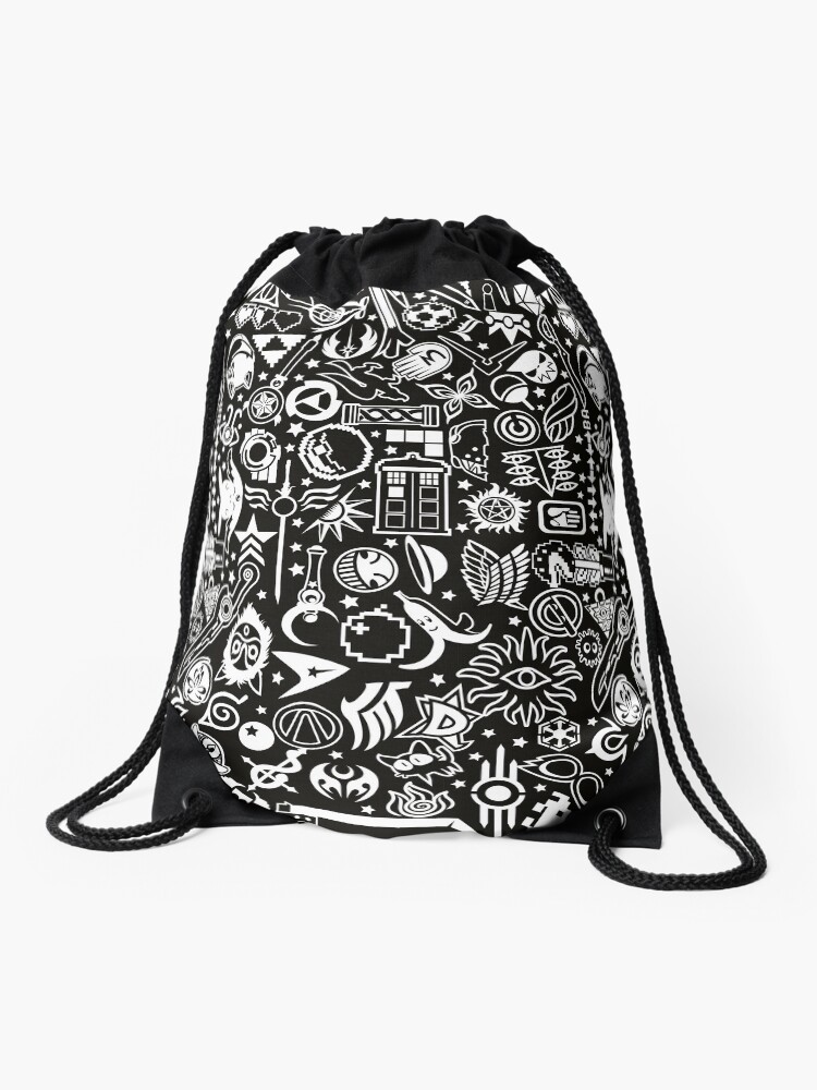Thumbnail 1 of 3, Drawstring Bag, Fandom Lover designed and sold by labrattish.
