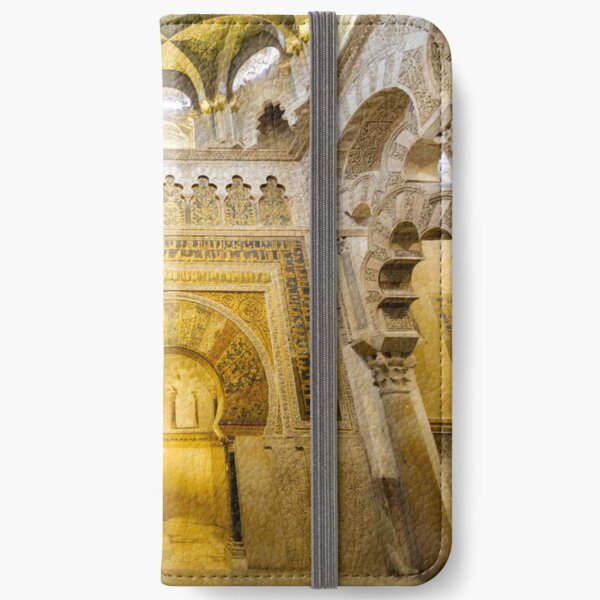 Al Hakam II's Mihrab in the Mezquita–catedral de Córdoba iPhone Wallet