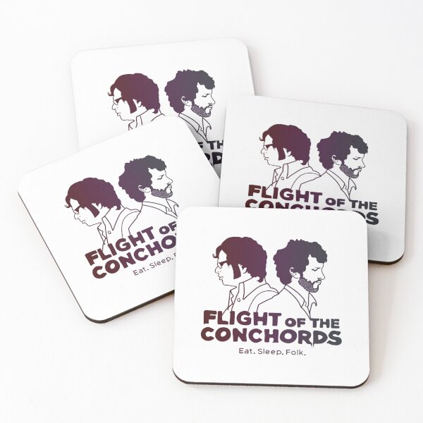 Item preview, Flight The Conchords Eat Sleep designed and sold by SlinkyWire.