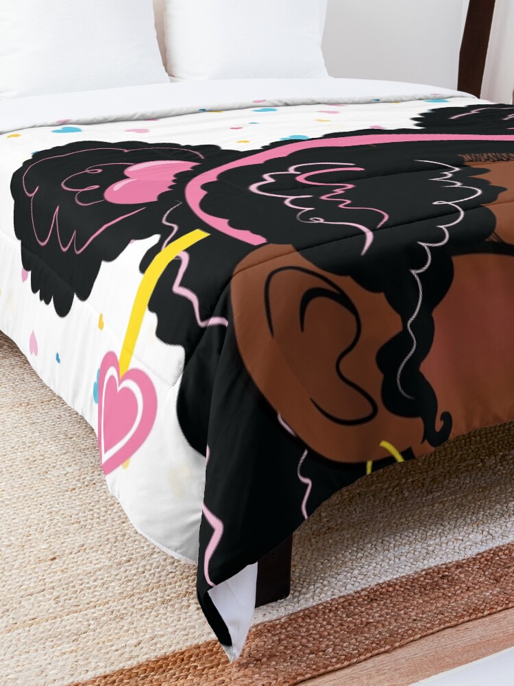 Alternate view of Thinkin' about love! Comforter