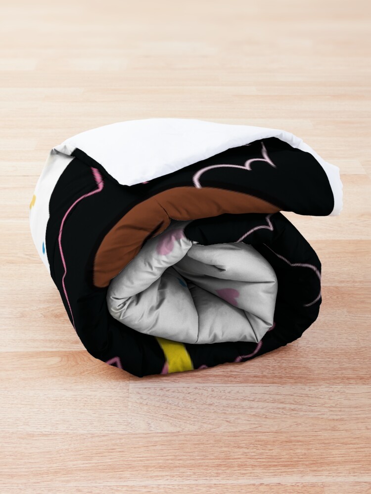 Alternate view of Thinkin' about love! Comforter