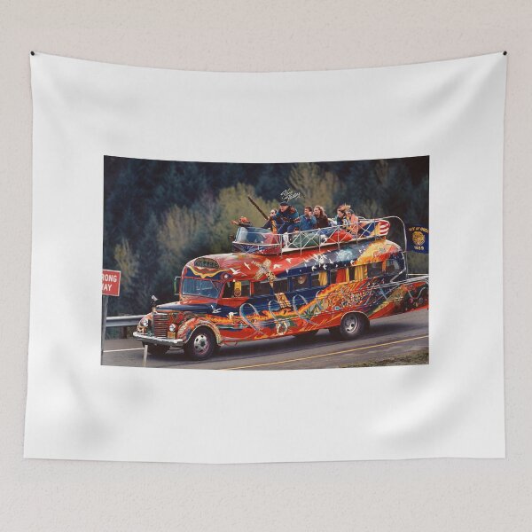 Item preview, Ken Kesey Merry Pranksters Furthur Bus designed and sold by zanekesey.
