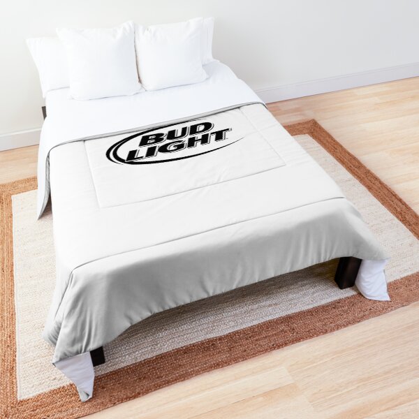 Bud Light Black N White Comforter