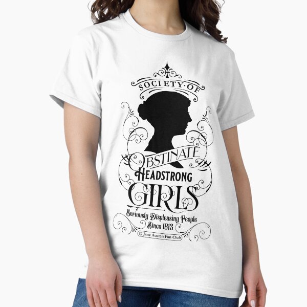 Item preview, Obstinate Jane Austen Tee designed and sold by baykerboy.