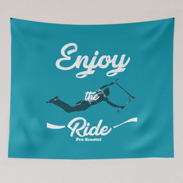 Item preview, Enjoy The Ride Pro Scooter Shirt - Scooter Pro Designer  tshirt - Fun Scooter Pro Shirt - Cool Scooter Shirt - Skull Scooter Pro Shirt - Board Scooter Shirt designed and sold by happygiftideas.