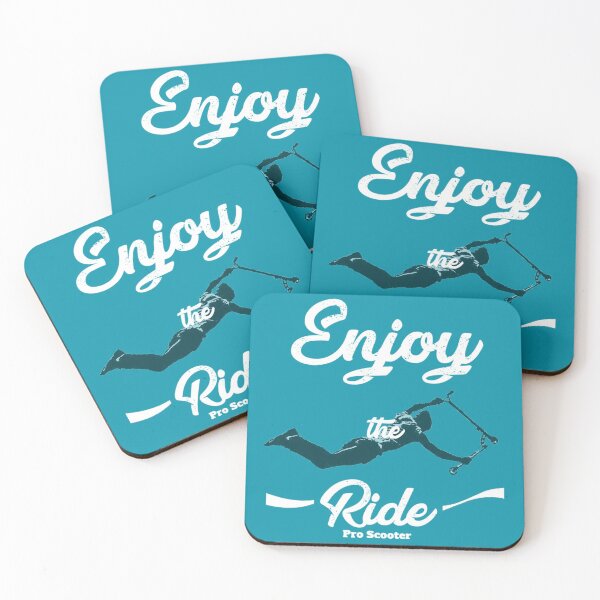 Item preview, Enjoy The Ride Pro Scooter Shirt - Scooter Pro Designer  tshirt - Fun Scooter Pro Shirt - Cool Scooter Shirt - Skull Scooter Pro Shirt - Board Scooter Shirt designed and sold by happygiftideas.