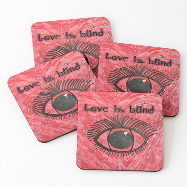 Item preview, Love is Blind Abstract Eye painting designed and sold by bipolarvirgoart.