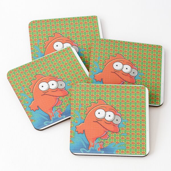 Item preview, Blinky Fish Blotter Art designed and sold by zanekesey.