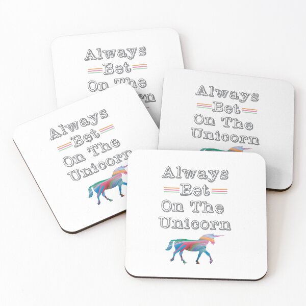 Item preview, Always Bet On The Unicorn, Unicorn Inspirational Design designed and sold by trueblue0036.