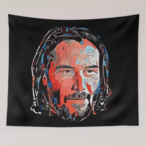 Item preview, Keanu Reeves - Style: Red White and Blue designed and sold by CELLAR-D00R.