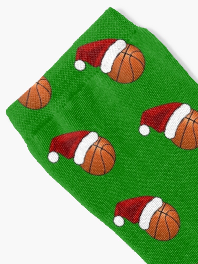 "Christmas Basketball" Socks for Sale by Gravityx9 Redbubble
