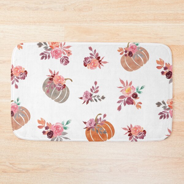 Item preview, Fall Pumpkins and Flowers designed and sold by QCuLT.