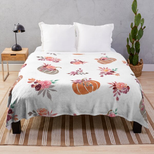 Item preview, Fall Pumpkins and Flowers designed and sold by QCuLT.