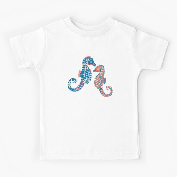 Seahorse Fish Beach Coral Kids T-Shirt