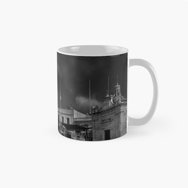 Item preview, Siggiewi Main Square Malta -- Monochrome designed and sold by Edwin  Catania.
