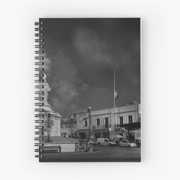 Item preview, Siggiewi Main Square Malta -- Monochrome designed and sold by Edwin  Catania.