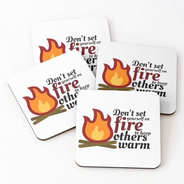 Item preview, Don't Set Yourself on Fire designed and sold by CubeLove.