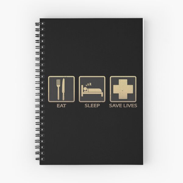 Item preview, Eat Sleep Save Lives designed and sold by PulpyCrap.