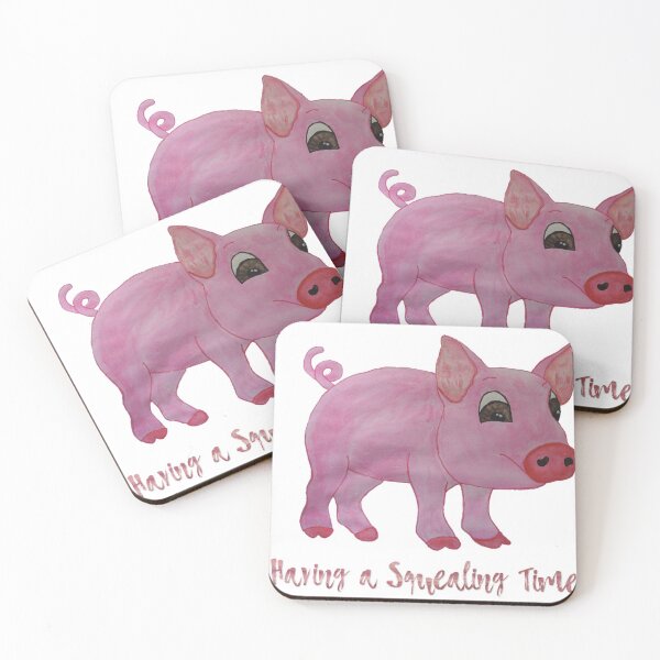 Item preview, Have a Squealing Time - Pig designed and sold by ABY-Creative.