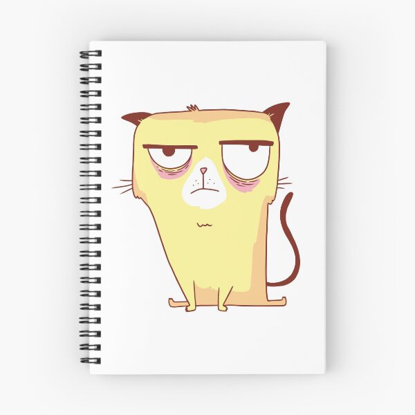 Item preview, angry yellow cat designed and sold by DerSenat.