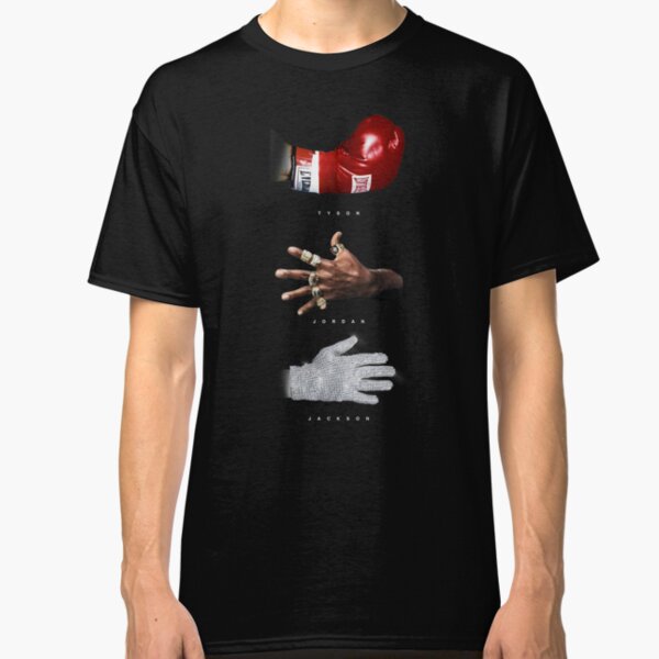 Tyson Jordan Jackson Tshirt Hoodie Gear Fan Art MJ Mike Tyson Michael Jordan Michael Jackson Classic T-Shirt