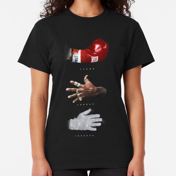 Tyson Jordan Jackson Tshirt Hoodie Gear Fan Art MJ Mike Tyson Michael Jordan Michael Jackson Classic T-Shirt