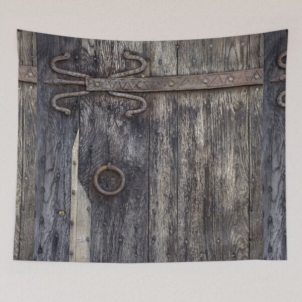 Item preview, Door with a Zig Zag Repair designed and sold by Yampimon.