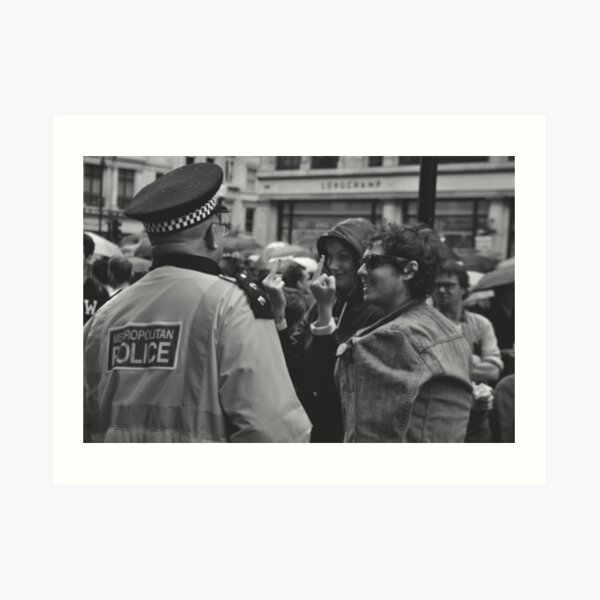 Public Servant - Regent Street, London Art Print