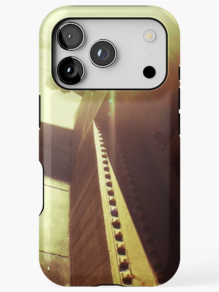 Thumbnail 1 of 4, iPhone Case, orange shadows designed and sold by squidcode.