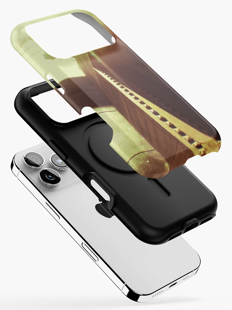 Thumbnail 2 of 4, iPhone Case, orange shadows designed and sold by squidcode.
