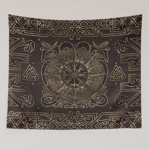 Item preview, Vegvisir - Viking Compass Ornament designed and sold by Nartissima.