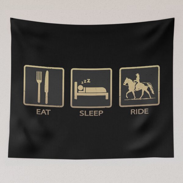 Item preview, Eat Sleep Ride Horse Canter designed and sold by PulpyCrap.